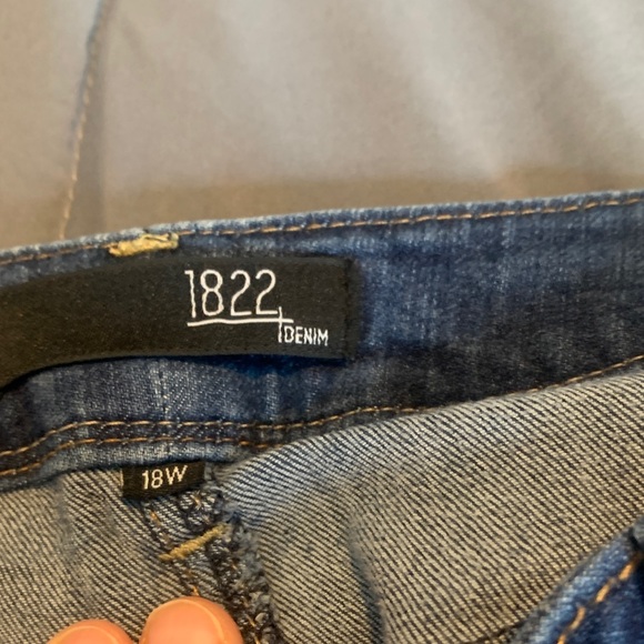 Classic Blue flare Women's Jeans - Picture 2 of 5